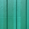 外壁に塗られた色味の違う緑色,ブログ『外装塗装の最終検査について~その4~「注文通りの色かどうか」』のイメージ写真